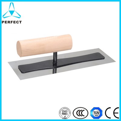 Wooden Handle Carbon Steel Plastering Trowel