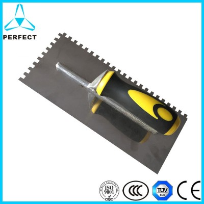 TPR Handle Plastering Trowel with Teeth